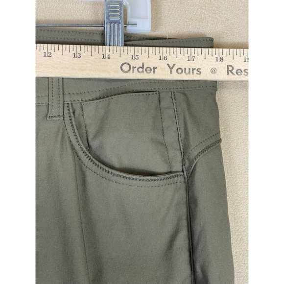 Prana Pants Adult 14 Tan Straight Leg Casual Hiking‎ Outdoor Mid Rise Womens - Picture 3 of 14